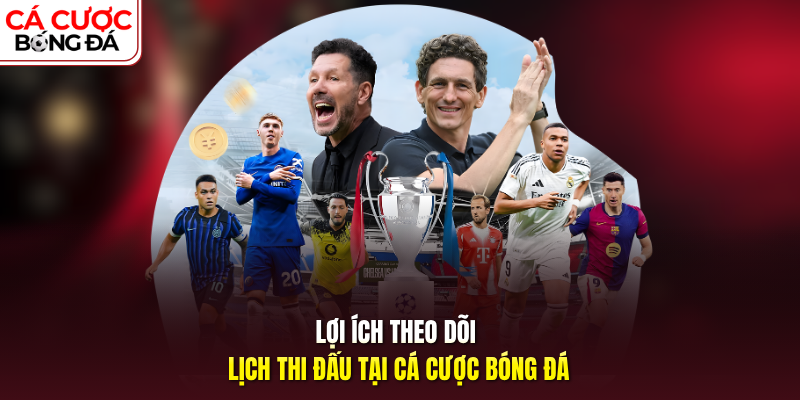 Lợi ích theo dõi lịch thi đấu tại Cá cược bóng đá