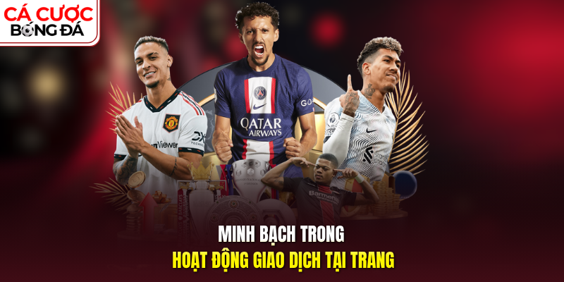 Minh bạch trong hoạt động giao dịch tại trang