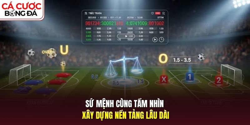 Sứ mệnh cùng tầm nhìn xây dựng nền tảng lâu dài